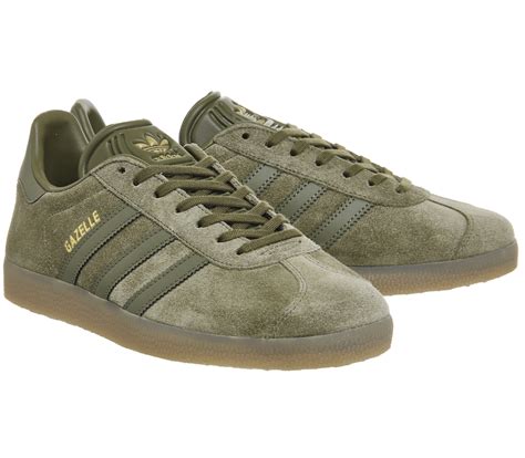 adidas herren schuh gazelle oliv|adidas gazelle stockx.